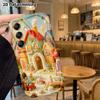 Phone Case: 2D Flat, Suitable for Samsung Galaxy A34 A35 M05 M06 S20 S22 S21 FE Plus 5G Protective Case, Fairy Tale Town, Perfect Christmas and Hallow