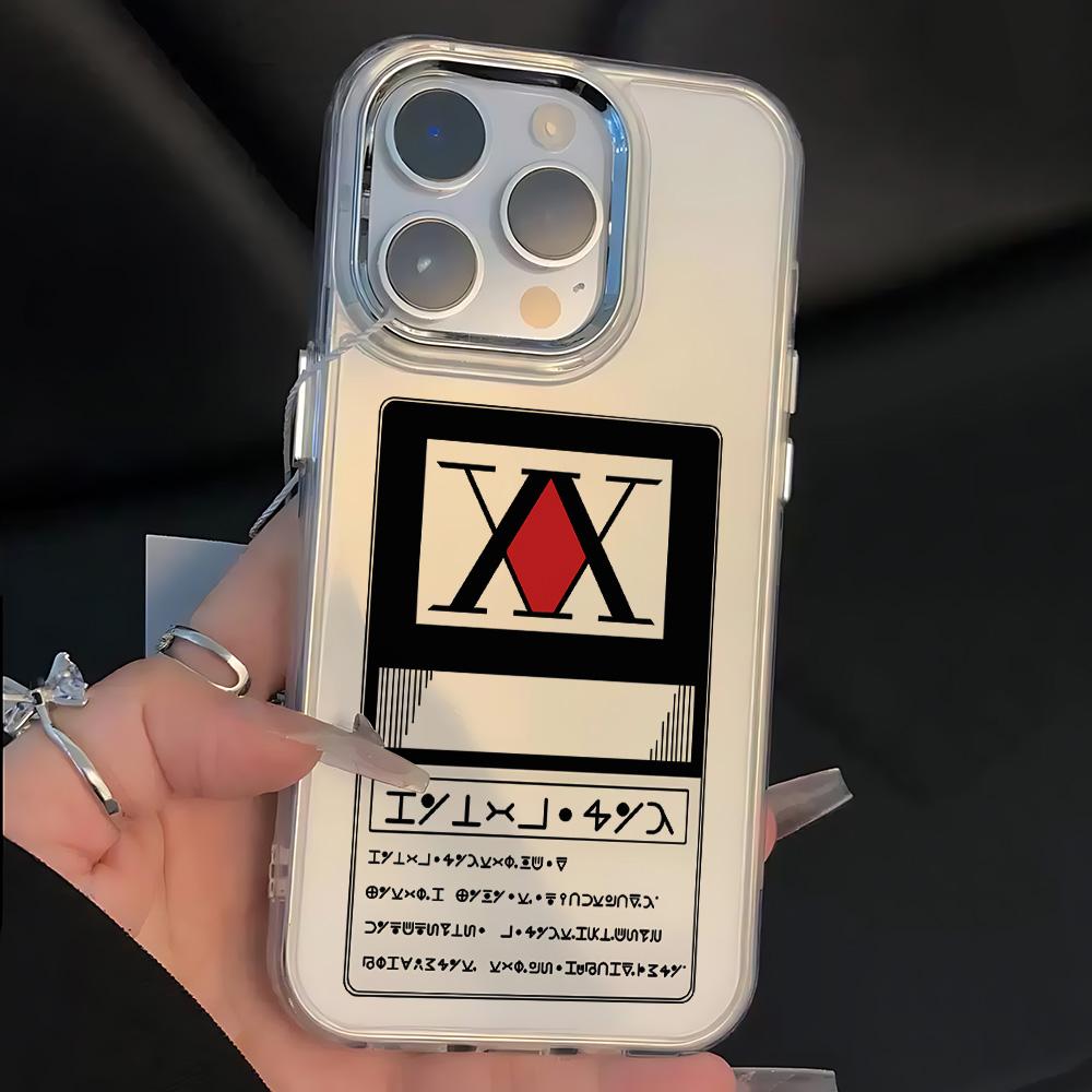 Μαύρη Θήκη Κινητού HUNTER×HUNTER Anime Hot Για IPhone 17 16e 16 15 14 13 12 11 Mini Pro Max X XR XSMAX 8 7 Air Plus Μαλακό Κάλυμμα