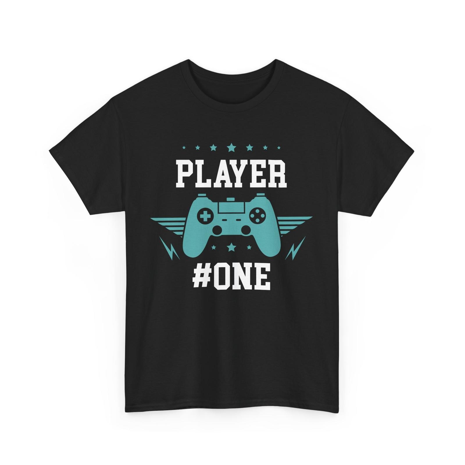 

Футболка Player One | Легендарная игровая футболка | Идеальная футболка для игроков 2XL