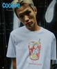 LEE Pixel Drink Graphic Short Sleeve T-Shirt White