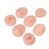 Modello di Simulazione in Silicone per Esercitazione Corporea, Modello in Silicone per Orecchio, Occhio, Naso, Bocca, Lingua e Ombelico per Principianti