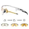 Kapvoe Photochromic Cycling Glasses Sunglasses for Men Women Sport Speed Road Mtb Mountain Bike Bicycle Cycl Eyewear Goggle