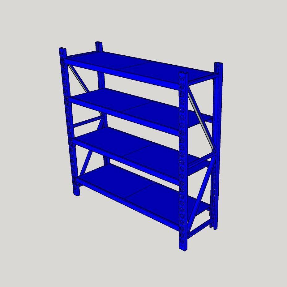 Multi-Layer Floor-Standing Iron Storage Racks for Home, Balcony, and Warehouse Display