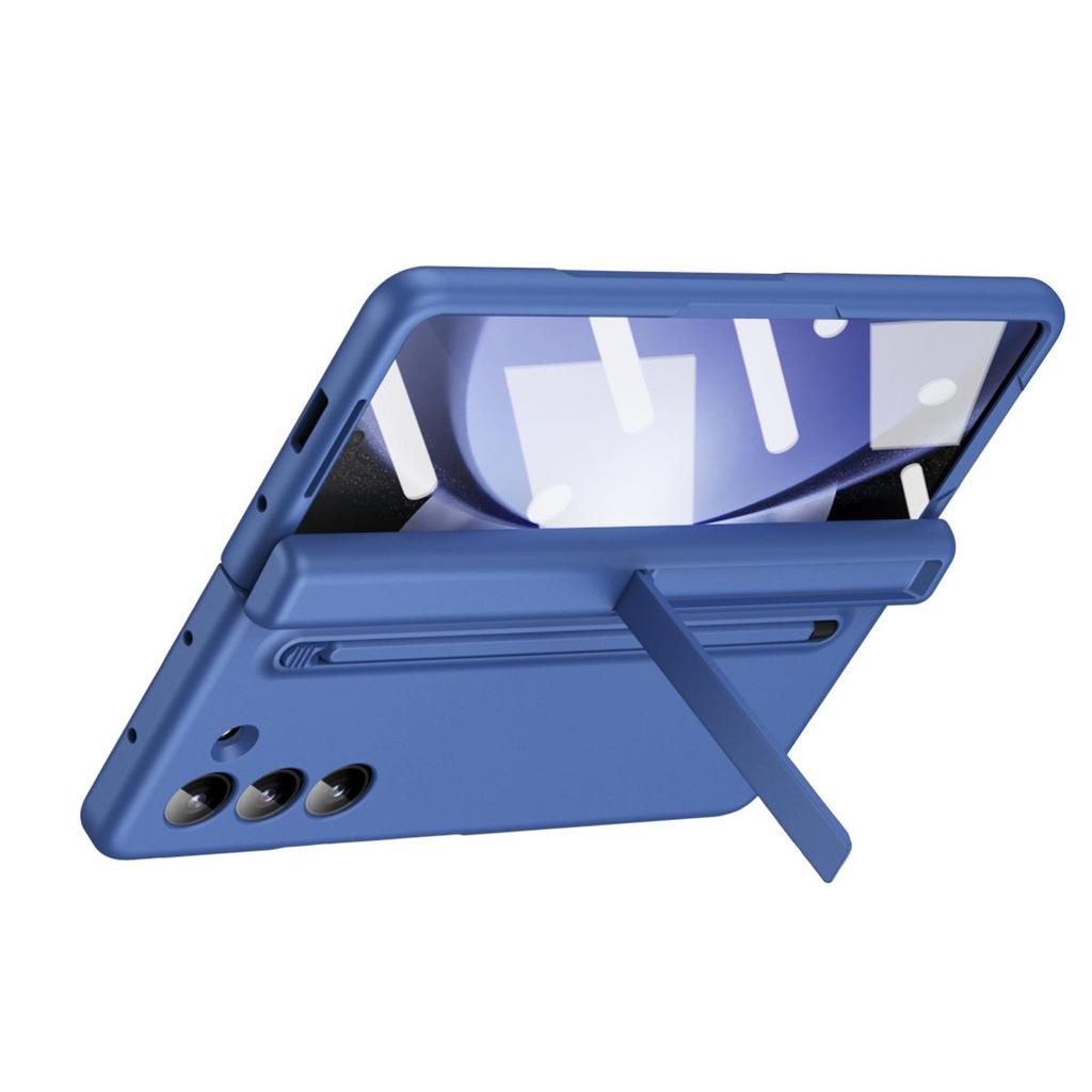 Samsung Z Fold8/7 Handyhülle mit Stifthalter, Scharnierschutz und Vollabdeckungsfolie