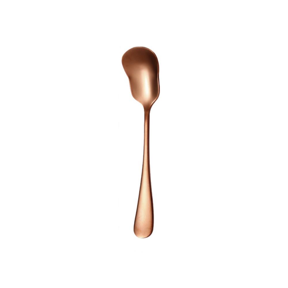 High Quality Portable Dessert Spoon Stainless Steel Short Handle Coffee Spoon Stirring Spoon