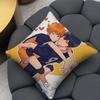 Poszewka na poduszkę Haikyuu Dwustronna pluszowa poszewka na poduszkę – Do samochodu, sofy, sypialni, idealna na prezent.