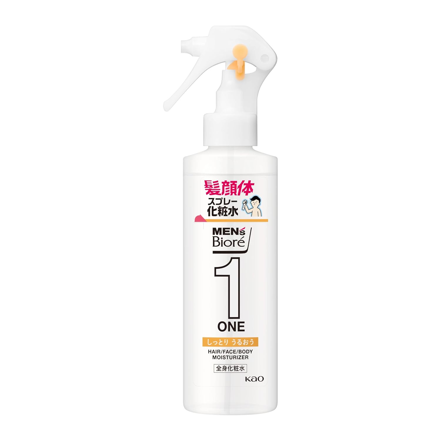 Mens Biore ONE All-Body Moisturizing Spray Moisture Main Unit