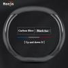 Leather Car Steering Wheel Cover for AIWAYS U5     Non-slip Auto Interior Accessories
