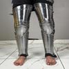 Medieval Knight Armor Leg Set German Gothic 18g Mild Steel Leg Set LARP Cosplay Halloween Costume Leg Set Best Gift