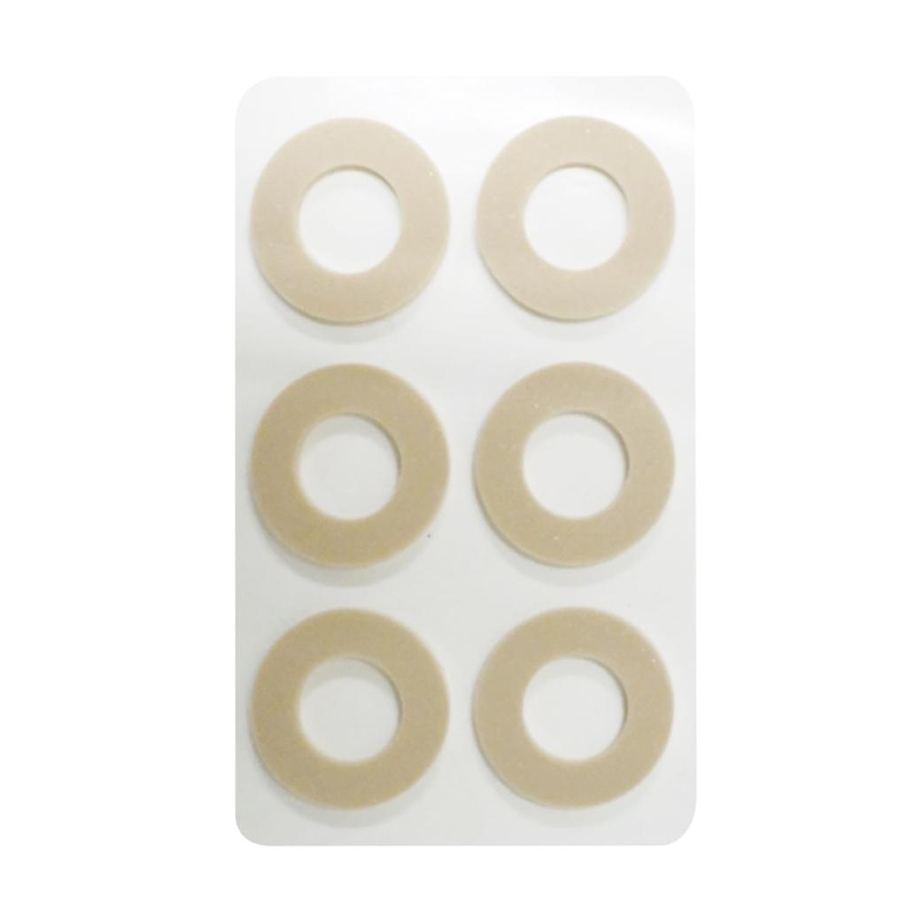 Kokubo Industries Foot Care Sole Blister Protection Pads of 6 Pads Per Protective Cushion for Soles of Foot Blisters Made In (Set 4, Pack)