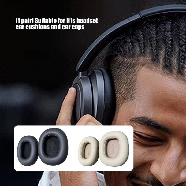 2Pieces Foam Ear Pad Engineered for H1s Over Ear Headphones Earpads Optimal Comfort and Enhances Audios Experience