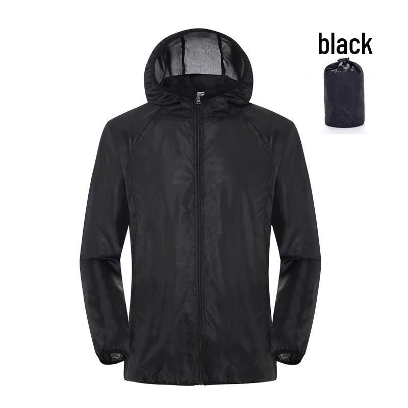 

Унисекс летняя солнцезащитная куртка из ледяного шелка с защитой от УФ-лучей - Легкая и дышащая 3XL