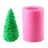 3D Silicone Christmas Tree Mould Baking Dessert Mould Christmas Tree Mould for Soap Candle