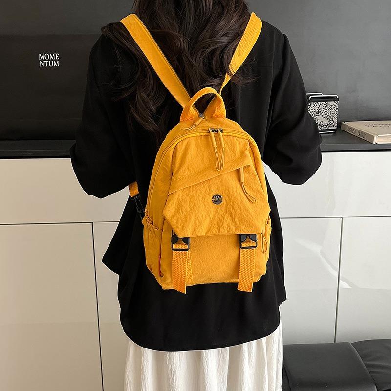 Japanese simple wind large capacity girls backpack one pack four back breast bag men versatile new fashion backpack shoulder