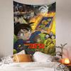 Detective Conan Japanese Printed Large Wall Tapestry Hanging Tarot Hippie Wall Rugs Dorm Art Home Decor