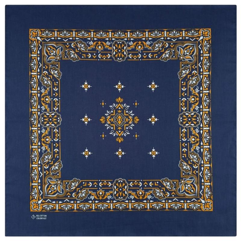 55x55cm Print Bandana Western Pattern Bandanas Fashion Neck Scarf Street Dance Headscarf Head Wrap Hiphop Head Covering