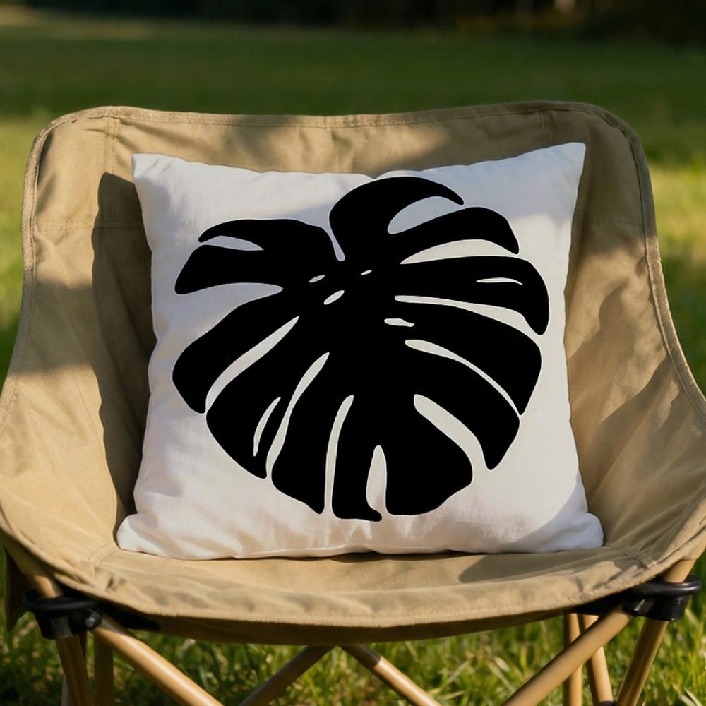 Classic Modern Flowers Cushion Cover Soft Reversible  Durable Pillow Cover  MultiScene Use for Home  Car Daily Comfort