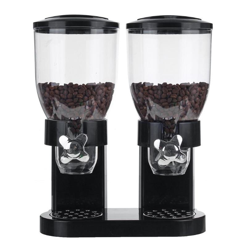 2L/4L Cereal Dispenser Bottle Multigrains Storage Cans for Nuts Candy Granola Kitchen Plastic Food Storage Containers 1 cup