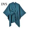 Sciarpa a tinta unita da donna Autunno Inverno Double Face Delicata sulla pelle per Imitazione Cashmere Sciarpa Versatile Cardigan