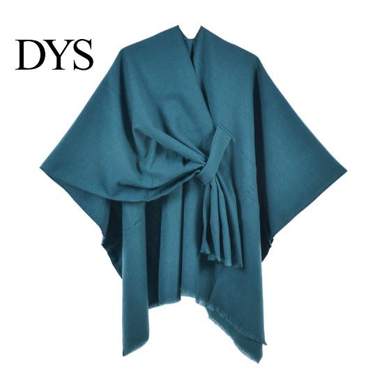 Sciarpa a tinta unita da donna Autunno Inverno Double Face Delicata sulla pelle per Imitazione Cashmere Sciarpa Versatile Cardigan