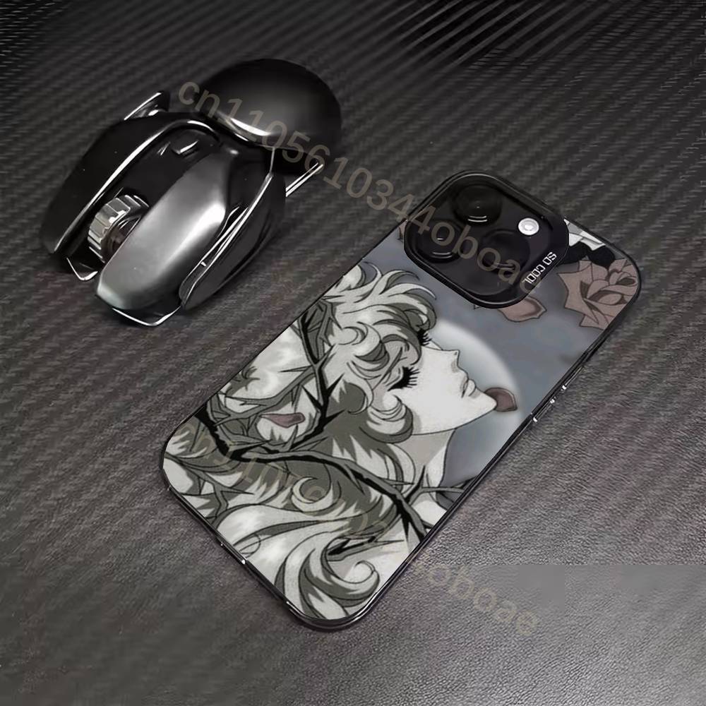 Rose of V-Versailles Lady Oscar Phone Case For iPhone 17,16,15,14,13,12,11,Pro,Max,Plus Shockproof Cover