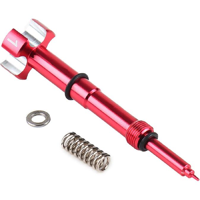 Air Fuel Mixture Screw CNC Adjust Carb FCR Air Screw Compatible with KEIHIN Carburetor Four-Strokes FCR Carbs Motorcross Motorcycle(gold)