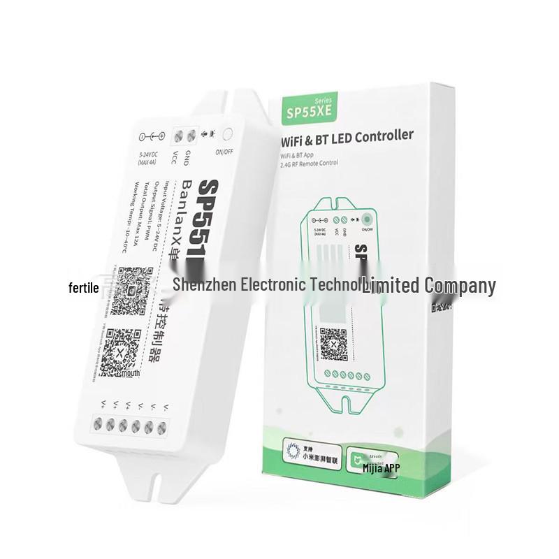 SP55XE Dual Color Wi-Fi Bluetooth LED Controller with Mi Home & Xiaoai Voice.