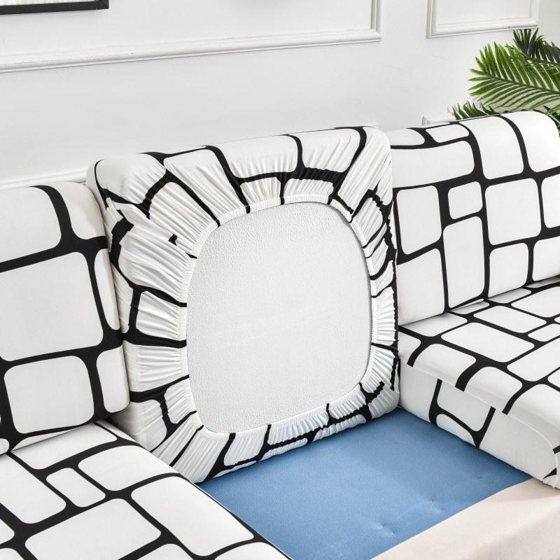 Newest Floral Sofa Seat Cushion Cover Non-Slip Chair Cover Stretch Sofa Cover For Living Room Replacement For Individual Cushion