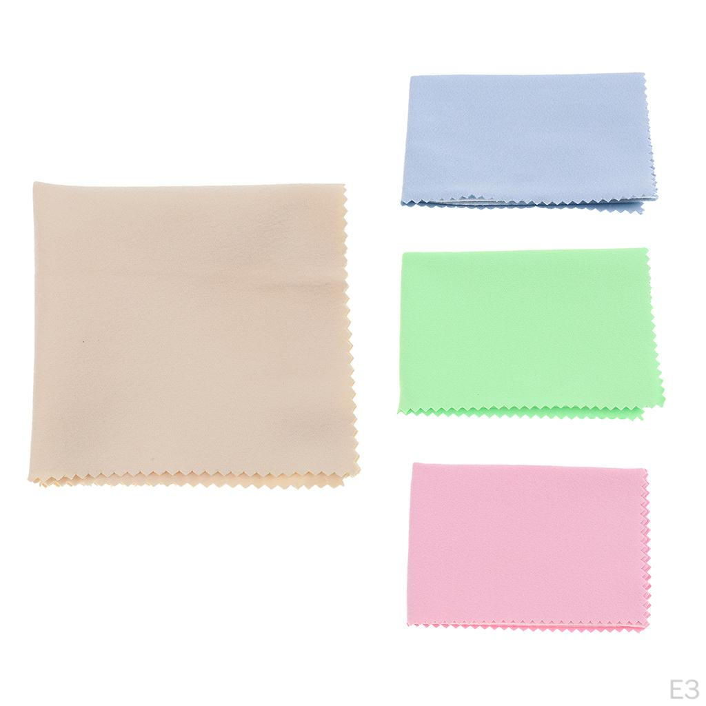 20cm Microfiber Cleaning Polishing Cloth for Musical Instrument Parts
