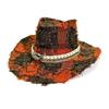 Western Cowboy Hat Women's Tibetan Old Retro Jazz Hat Men's and Women's Outdoor Travel Sunscreen Sunshade Mountaineering Hat