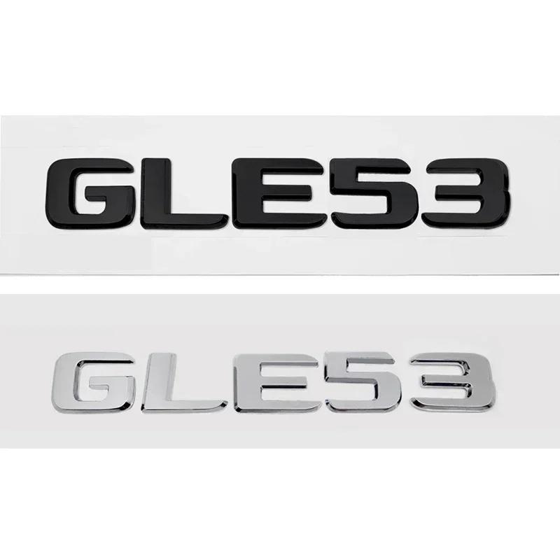 ABS 3D Letter Trunk Emblem Car Rear Tail Decal Badge for Mercedes Benz GLE53 GLE63 GLE300 GLE320 GLE350 GLE500 GLE550