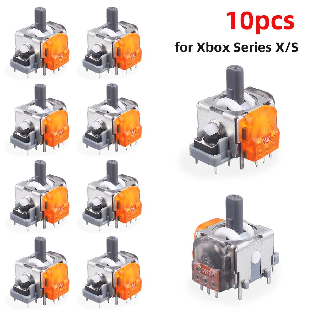 10Pcs Replacement TMR Effect Joystick 3D Analog Stick for DualSense PS5 PS4 Controller for Xbox Series X/S Repair Parts
