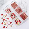 Valentine's Day Nail Charms Studs Nail Rhinestones Gems Luxury Nail Art Rhinestones Craft Diamonds Crystal Jewels Stones