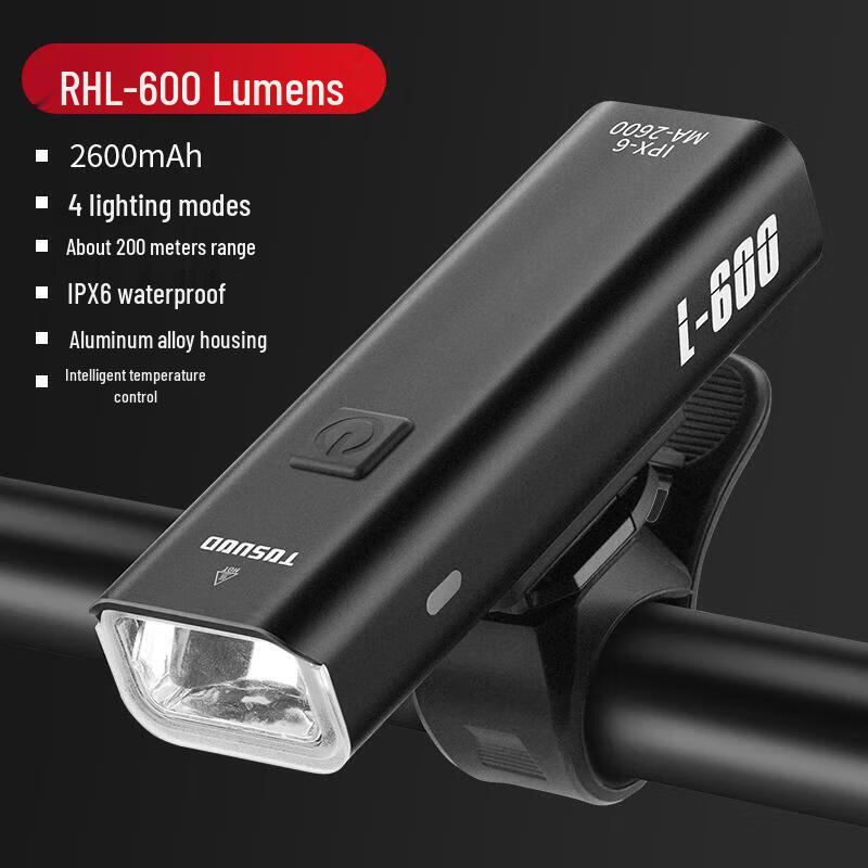 

Captain Tas High-Intensity Rechargeable Bicycle Front Light