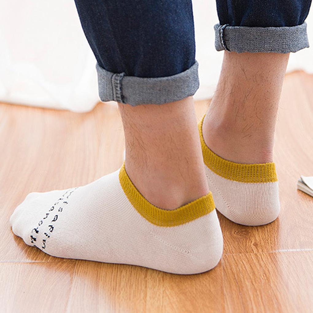 1/5 Pairs Men Ankle Socks Summer Low Cut Crew Sports Casual Cotton Socks Breath 1/5 Pairs Men Ankle Socks Summer Low Cut Crew Sports Casual Cotton Socks Breath