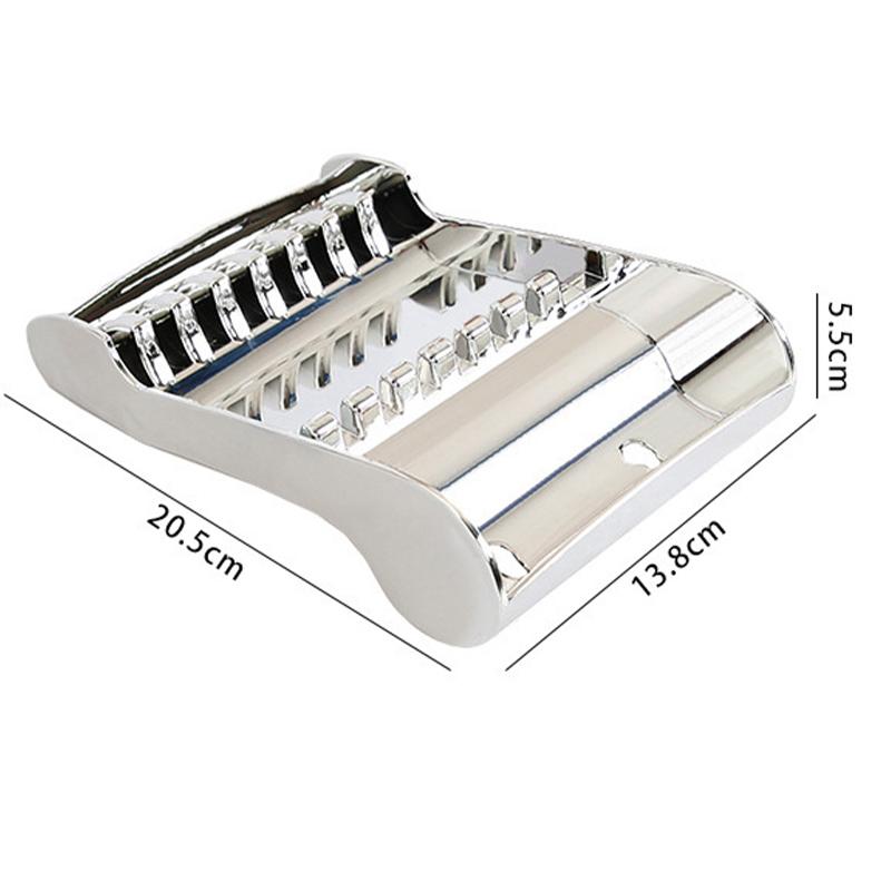 Professional Hair Cutting Scissors Storage Tray Holder ABS Environmental Friendly Plastic Hairdresser Thinning Shears Organizer