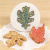 1pc-Maple Leaf Baking Silicone Mold Baking Maple Leaf Green Leaf Cake Decoration Chocolate Mold Clay Mold
