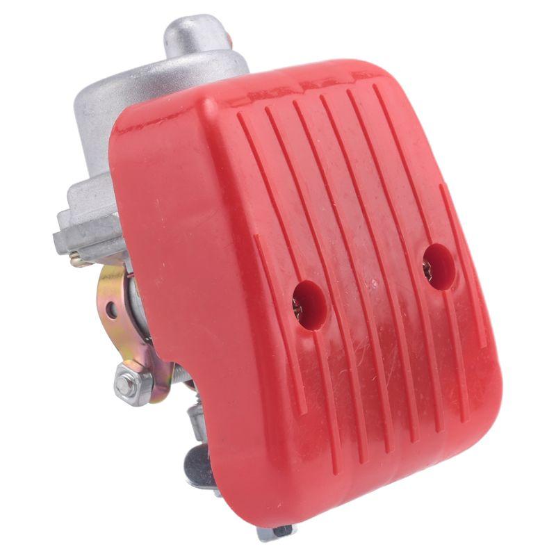 Precise Carburetor 50Cc/60Cc/66Cc/80Cc 2 Stroke Engine Motor Motorized Bike Bicycle silver red