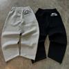 ROADVIBE Fashionable Street Style Embroidered Sweatpants Autumn Winter Casual Pants Versatile Personality Couple's Pan