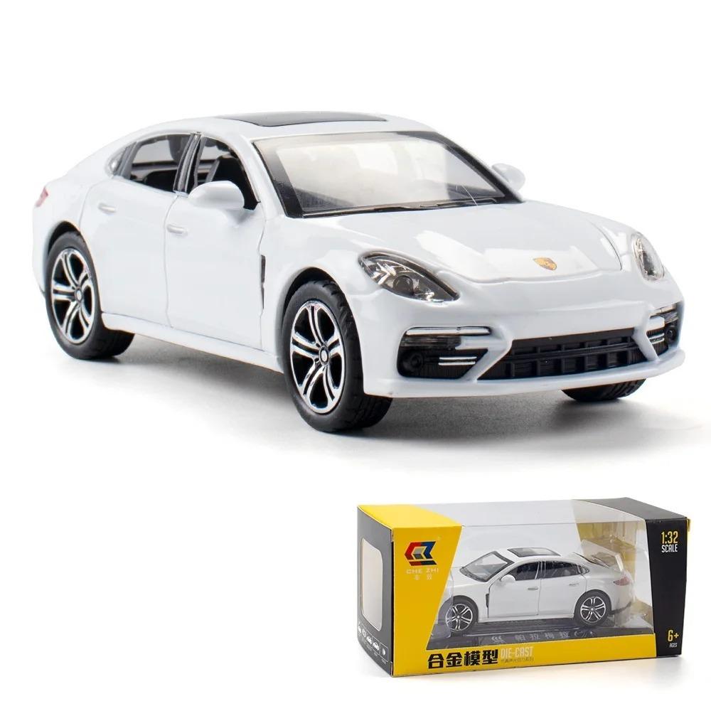 1/32 Porsche Panamera Diecasts Toy Cars Miniature Scale Alloy Simulation Vehicles Car Model Children Birthday Gifts Collection