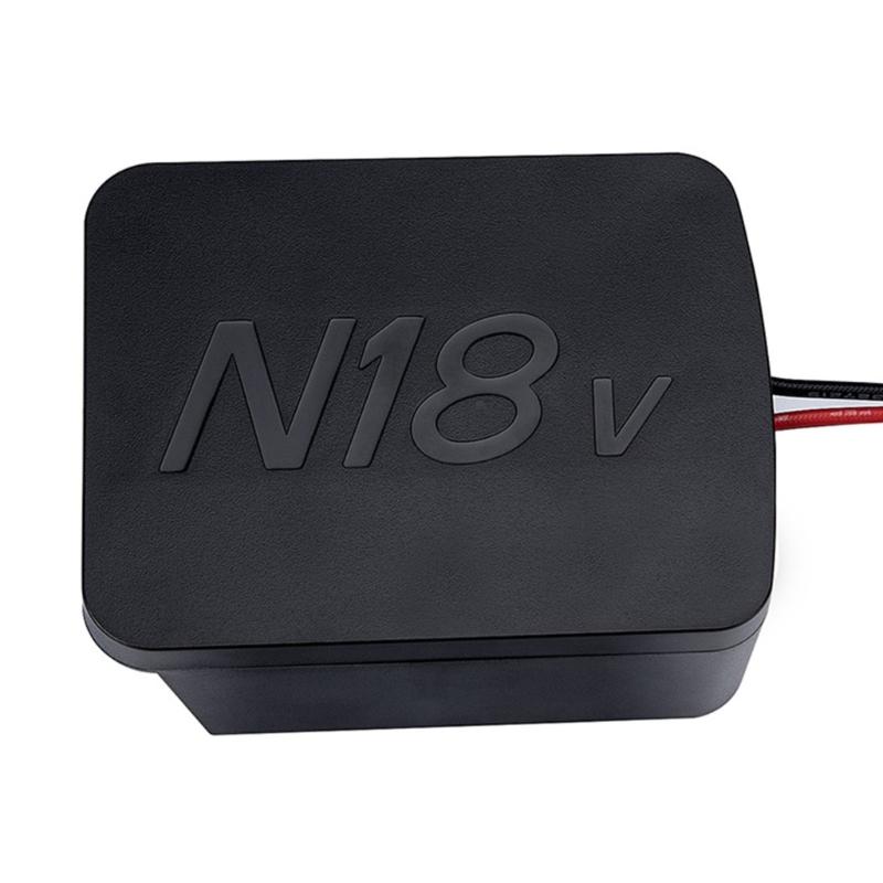 PC ABS Material Battery Adapter Resistant To Impact And High Heat For Reliable 18V Conversion Power Tool Accessories