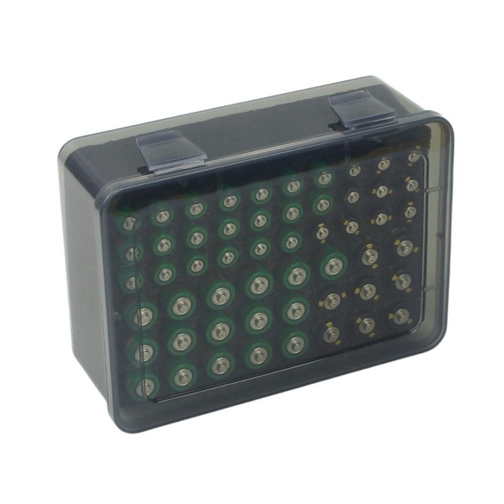 Shockproof Battery Storage Organizer Holder Moisture-proof Home Drawer Organization Dispenser
