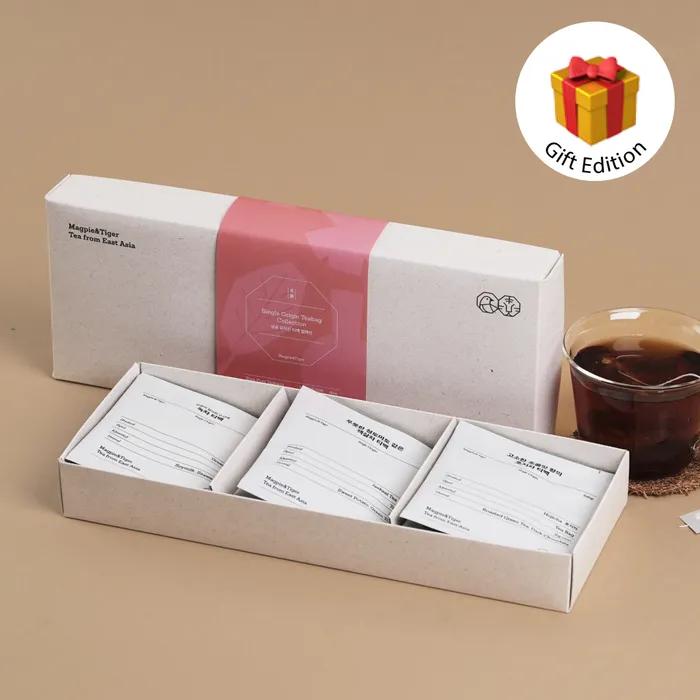 

Коллекция пакетиков чая одного сорта - Зеленый чай/Ходзича/Чаксальча (12 шт.)