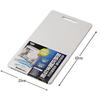 RISU Cutting Board Heat Resistant Antibacterial LL White Width 42Depth 23Thickness 1cm Dishwasher Safe Dryer Boiling Water Disinfection