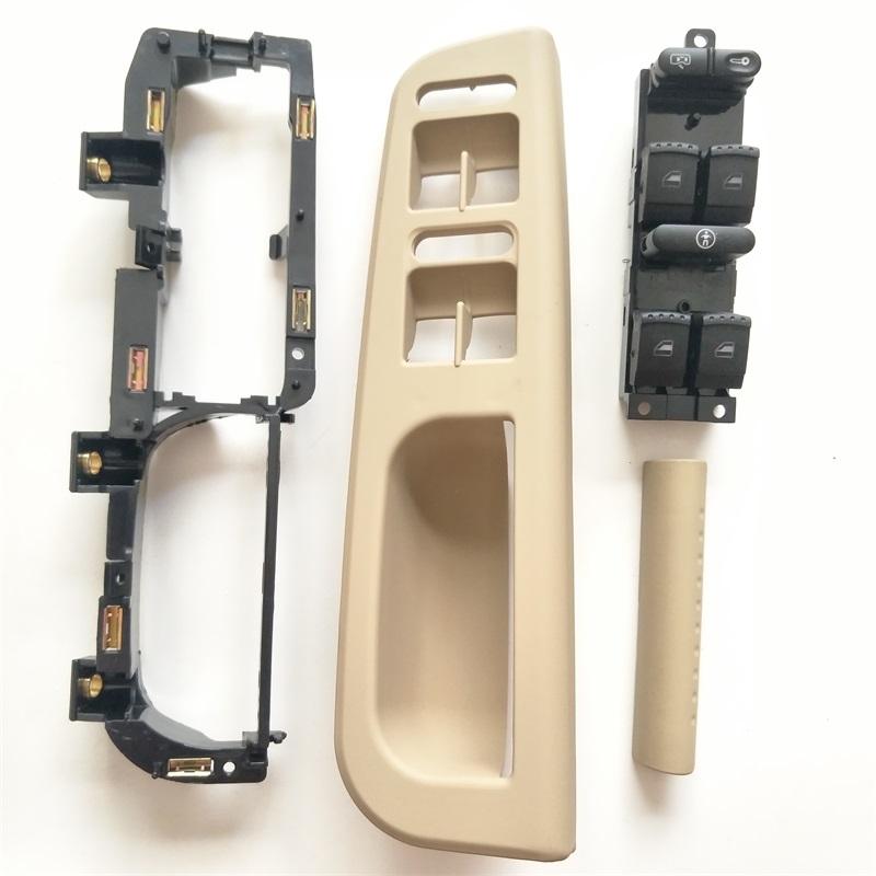 Door Pull Grab Handle HANDLE IDE DOOR PANEL HANDLES Window Master Control Switch Panel For VW golf 4 MK4 1998-2004 Driver’s w