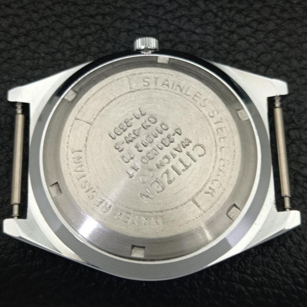 CEAS BARBATESC AUTOMATIC CITIZEN RECONDITIONAT 8200 JAPONIA CADRAN CULOARE MARO A432347-2 R111-a432347