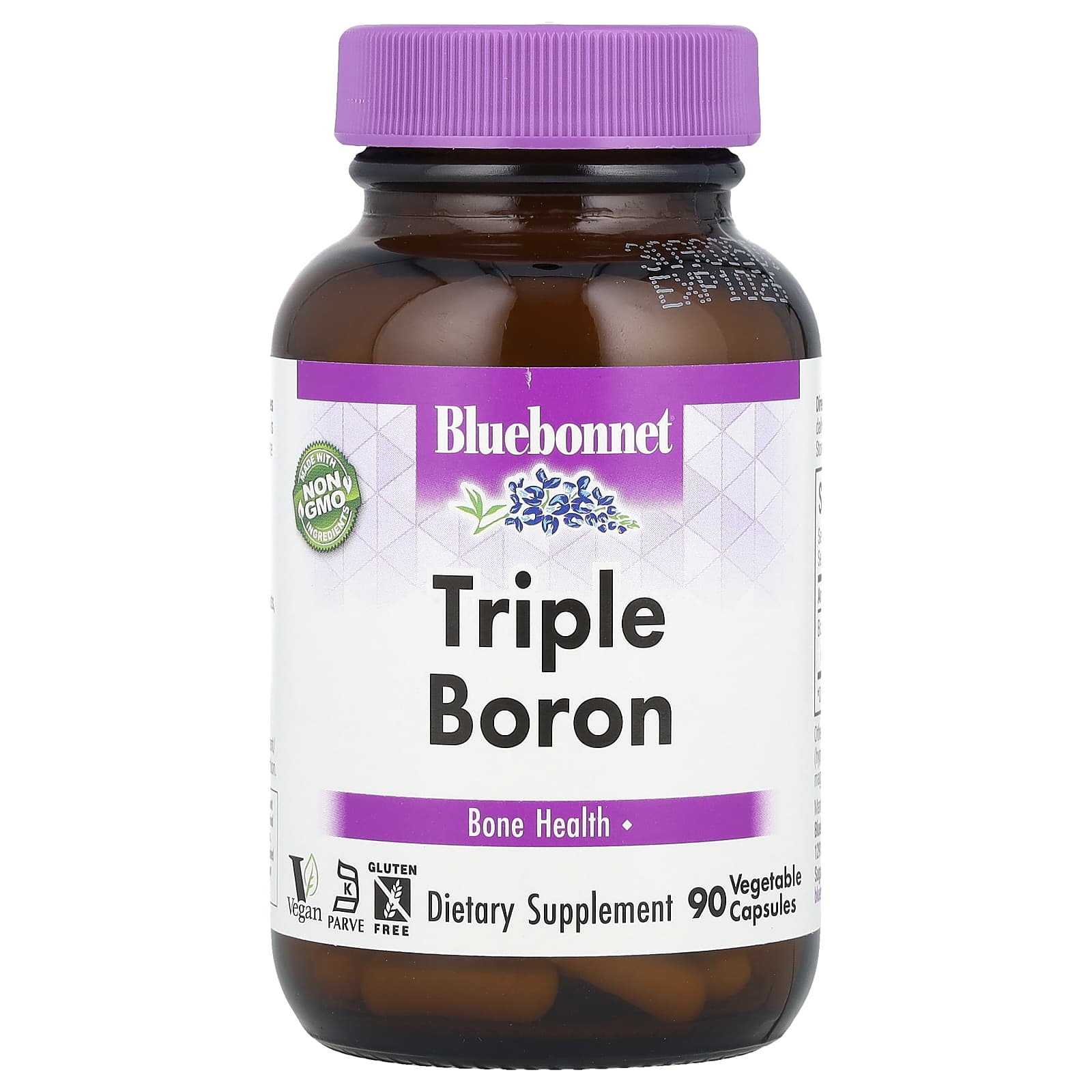

Triple Boron, Veggie Capsules, 90 Tablets (3Mg per Capsule)