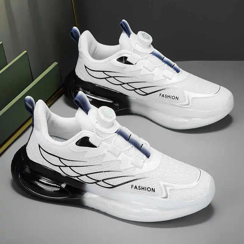 Fashion Flat-heeled Round Tip Running Male Sneakers Men's Casual Sapatenis Shoes Luxury Sports Sports Top Luxury Super Cozy