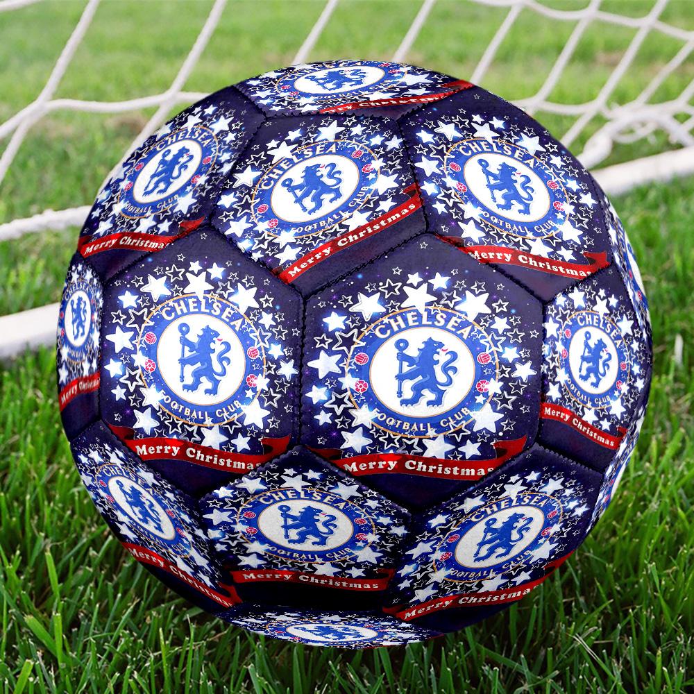 Chel-sea Fc Printed Size 5 Soccer Balls, High-Quality, Anti-Slip, Protective Football, A Unique Gift , Birthdays, Christmas Gifts