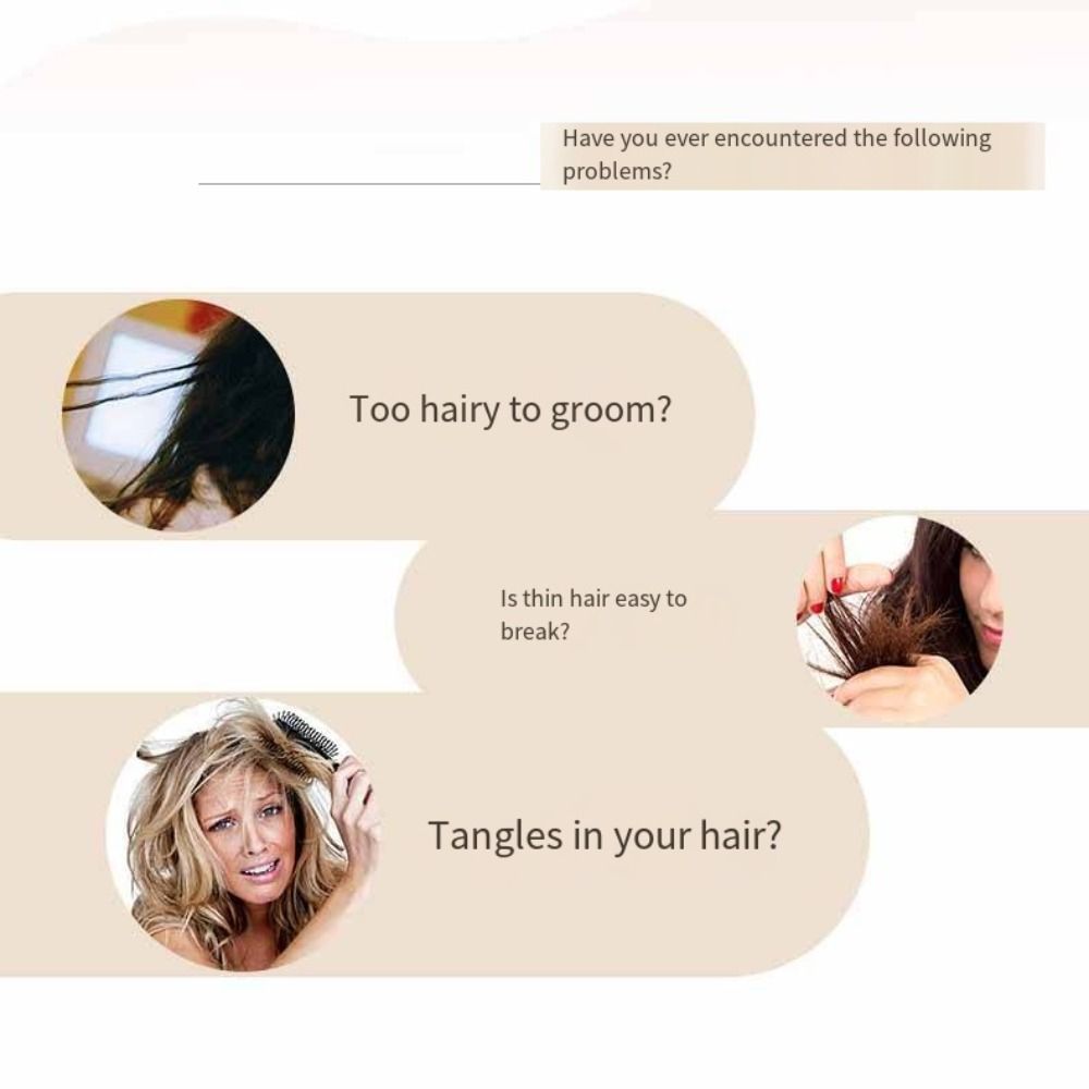 Straight Curly Hair Dual Use Eyebrow Comb Massage Comb Beard Brush Folding Comb Straight Roll Comb
